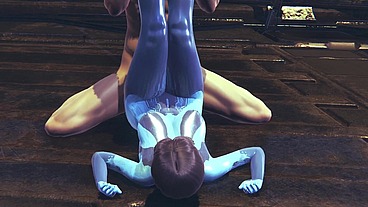 Having sex with Cortana - Halo Hentai Parody