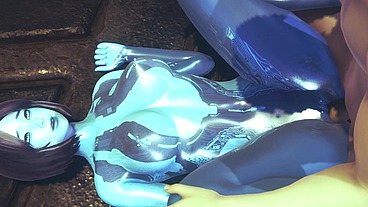 Having sex with Cortana - Halo Hentai Parody