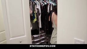 Pranking &amp_ fucking my fat ass step sister during quarrantine