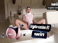 Platinum blonde, luxury nymph Jia Lissa jism on funbags during missionary, enormous cumshots!