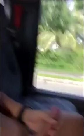 Twink JO on a Bus
