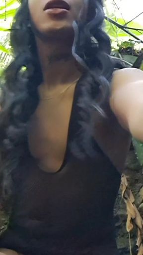 Hot Cum Explosion in the Forest