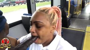 SexGodPicasso Gets Public Bus Dick Sucking/ Happy Ending