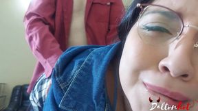 secretaria caliente se deja coger por su jefe y termina en cum facial (parte ii)