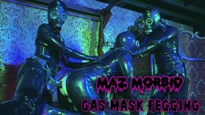 Gas Mask Pegging 1080p ft Latex Mistress Lady Valeska Miss Patricia Maz Morbid