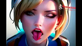 Sensual Hentai Cosplay ASMR Pleasure – Soft Whispers Teasing Moans