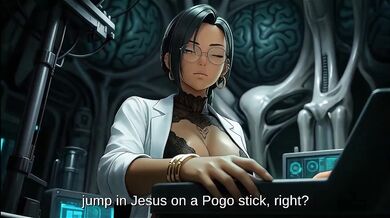 Cyborg Fuck Machine Delivers Passionate Standing Clit Sex Gushing