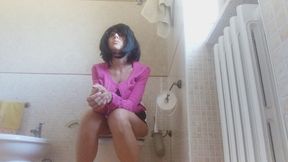 my m. said she had to go to the bathroom for physiological needs, but she had another idea