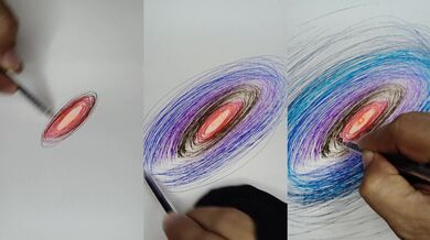 Sketching the Omniverse in HD art