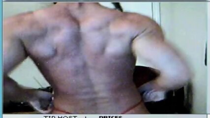 FBB Debbie Bramwell topless posing 4