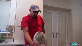 Amateur couple engages in intimate missionary position