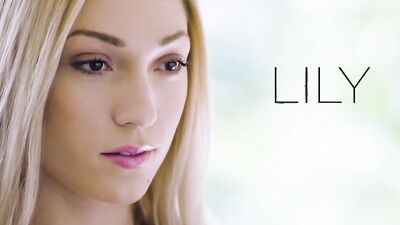 Lavish blonde in sexy lingerie anal rides a big black dick