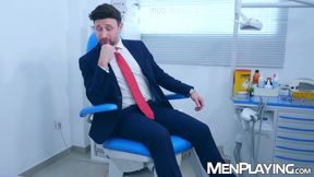 Horny Drew Dixon gets special ass drill treatment from Dr Sir Peter