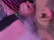 Gettin & Blowing Clouds on Cock