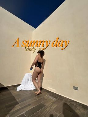 a sunny day body worship
