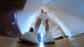 VR360 MIYA Giant Sneakers humiliate Dwarfs
