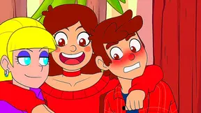 Mabel Rides Dippers Hard Cock in Steamy Gravity Falls Encounter