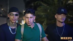 OS G&Ecirc_MEOS SE AJUNTARAM COM UM MANO E OS 3 COMERAM MEU C&Uacute_
