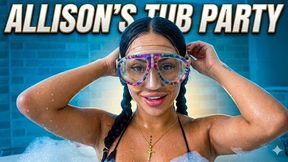 ALLISON TUB PARTY - SCUBA MASK BREATH FANTASY UNDERWATER