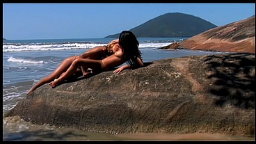 Girls Getting Wild On A Beach