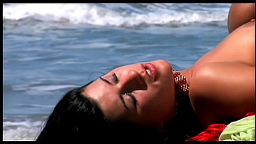 Girls Getting Wild On A Beach