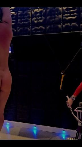 Miss Alessa Milano Hung up! Whipped Through! Left Hanging!