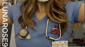 NURSE LUNA GAG TALK! I have some huge gossip to tell but I can’t tell you so I decided to take my micro foam tape and head wrap tape gag myself and then I tell you all the dirt! Watch and listen to gag talk through the tape!