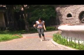 staight boy fucked by sexy latina TS 24