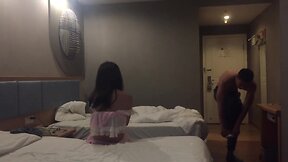 Pretty chinese CD gets hammered