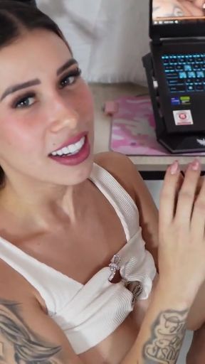 I cuckold my husband with a photographer I met in another city - I fuck a stranger while my husband is working   Clip 2