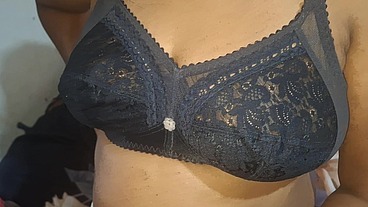 Evening alone stepmom natural boobs