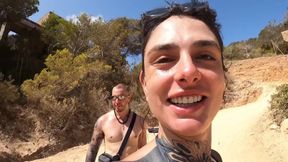 Hiking Got Too Hot! Dread Hot Gets Fucked Public by the Sea