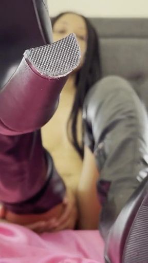 Stepmommy Boot Fetish JOI