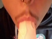 Ftm Trans Bonus Hole Boy Fucks Himself