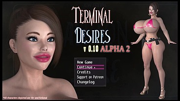 Terminal Desires [ Monster Hentai game PornPlay ] Ep.9 Crazy doctor want to breed his asian assistant with giant tits