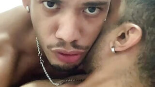 Blowjob, 69, couple, bareback, facial, licking &#8211; amateur young guys in piercing, big cock getting anal fuck