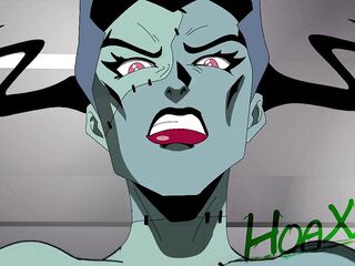 The Bride "Bullying" Nosferata from Creature Commandos