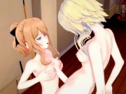 [Genshin Impact] Futanari Lumine fuck Jean(3d hentai)