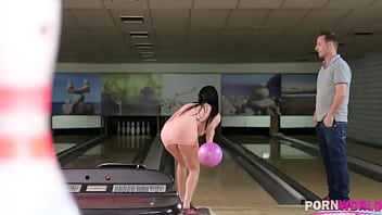 2 Lucky Studs Have Lucky Strike at the Bowling Alley when They Have an Orgy with Anissa Kate &amp_ Nataly Gold GP1775