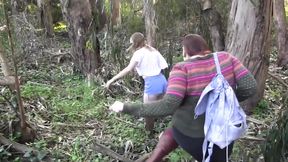 2 Women Are Walking and Want to Try Sex Outside and Love It!