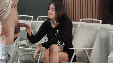 My Latina boss with perfect ass asks me to let her try my dick to decide if I deserve a raise.