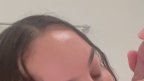 Drippy Slobbery Blowjob by Evie