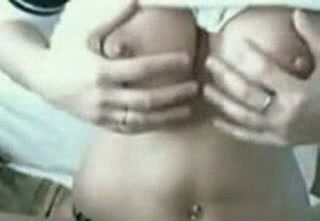 Webcam blonde MILF shows me her meaty cunt and big boobs