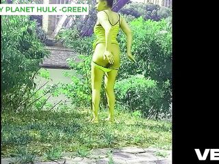 PLANET HULK PARODY COSPLAY THIS HOTTIE HULK AND THE HULK REAL TOONS
