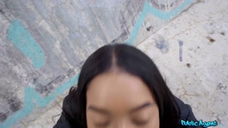 Public Agent Full Video - Sexy Latina on holiday in Europe exchanges pussy for easy cash