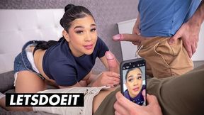 Hd video with aphrodisiac Jason Carrera and Yeri Blue from LetsDoeIt