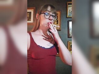 Redhead Smokin' Fetish