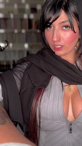 Muslim Therapist Sucks Her Patients Black Cock