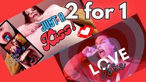 2 for 1: Love And Kisses Giantess Vore Combo - MP4