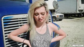 Young Randy Teen With Pierced Nipples Lets Me Fuck Her For A Ride!